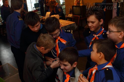 Квест в музее Советского быта в пятый день городского лагеря личностного роста 